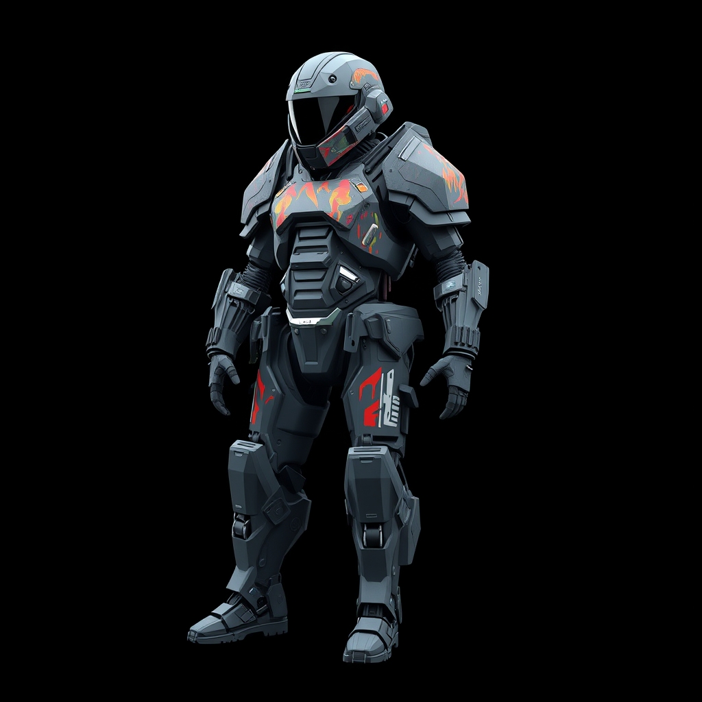 The Graffiti Glitch Exoskeleton