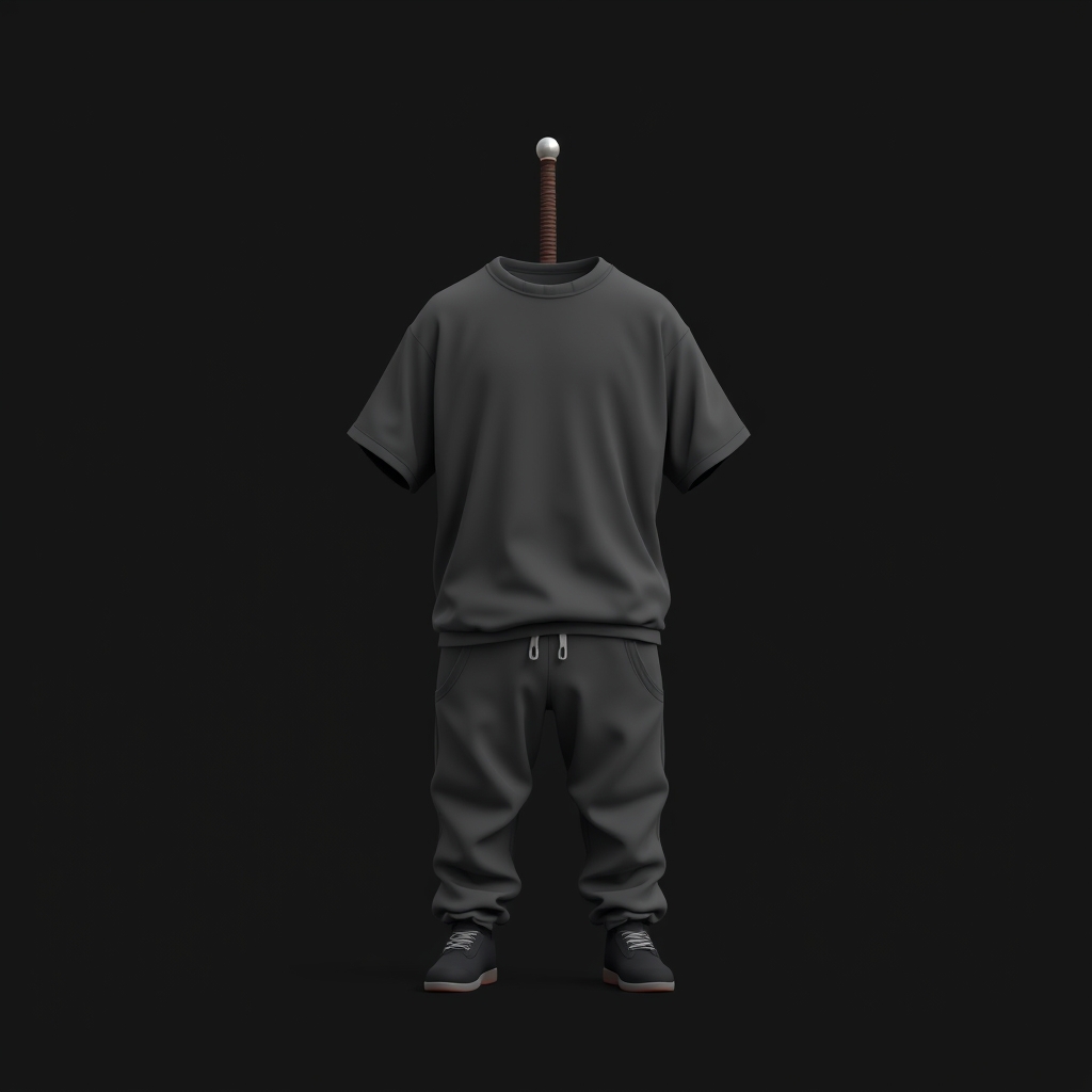 Basic Tee and Sweatpants Combo