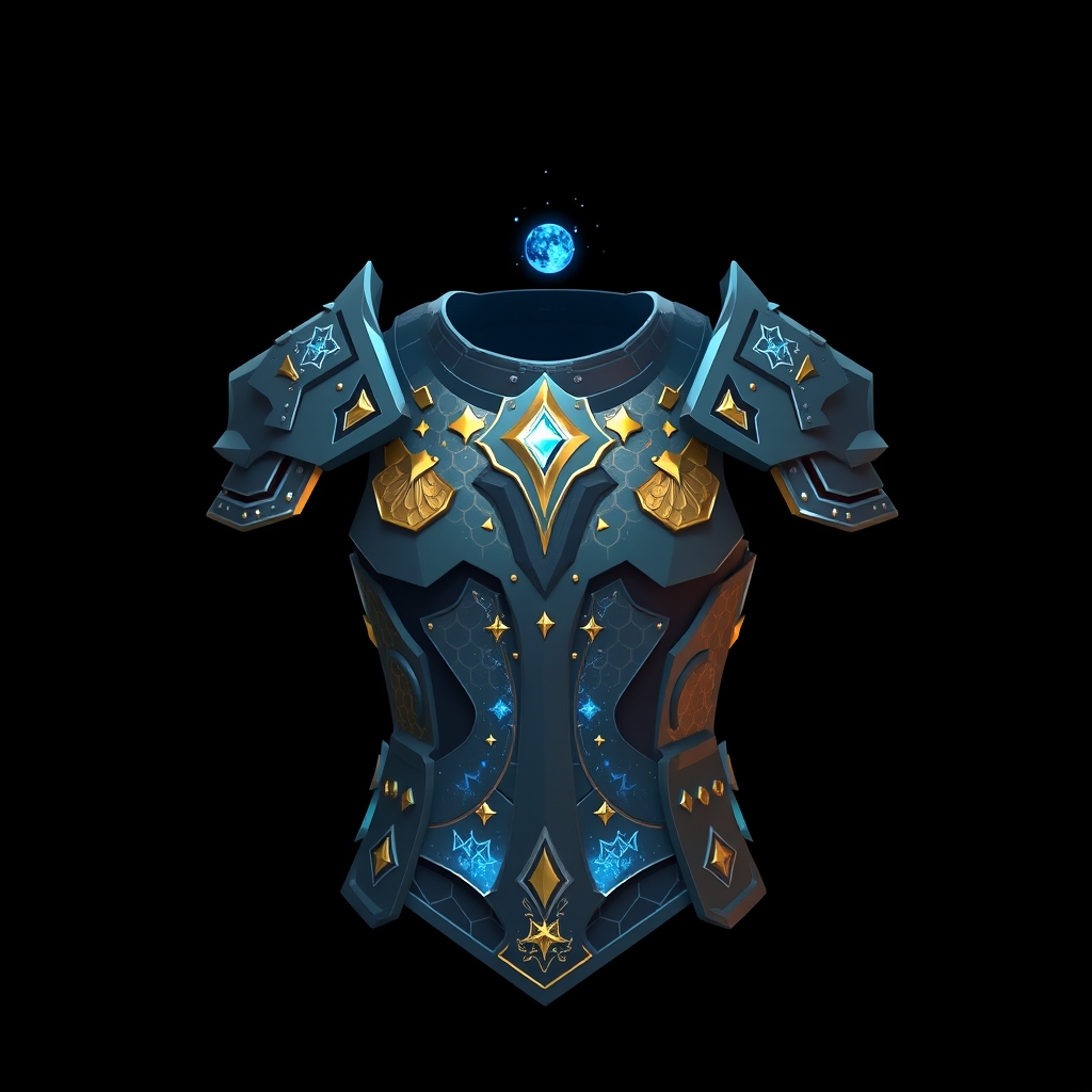 Celestial Void-Steel Breastplate