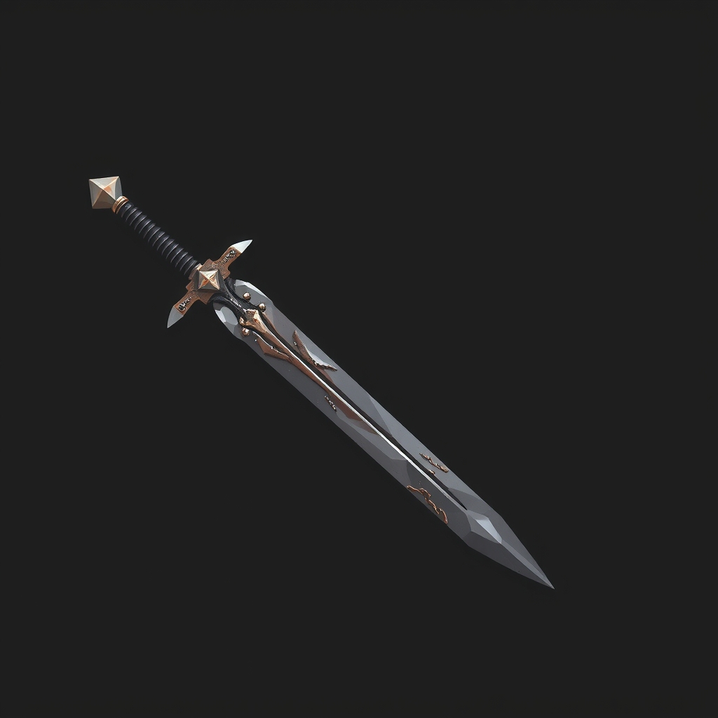 Cursed Short Sword of Decay
